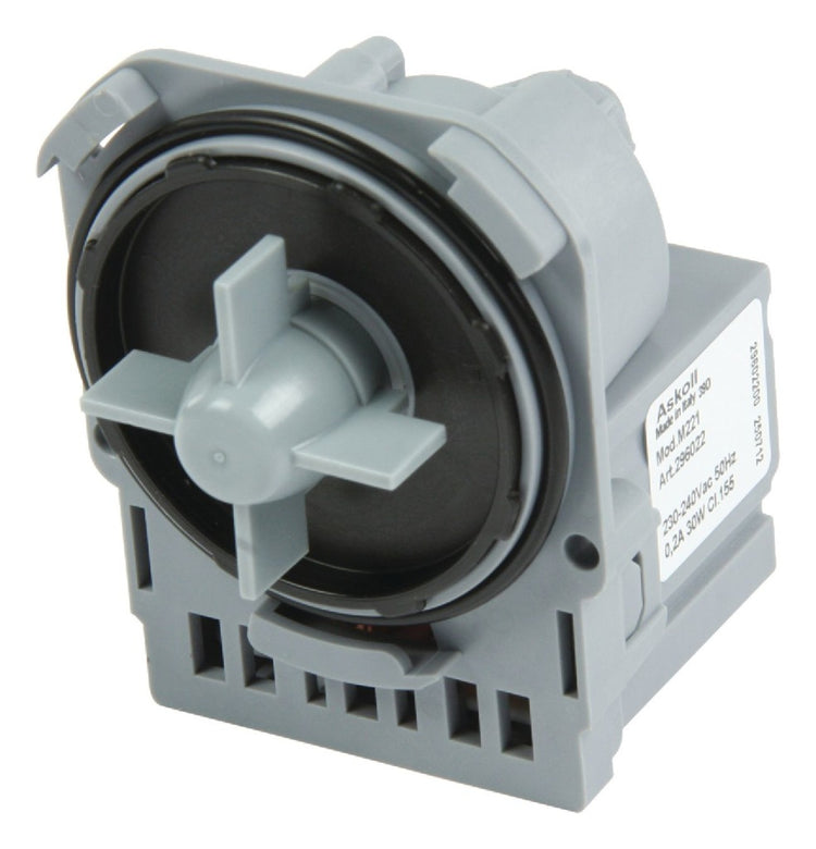 Askoll Askoll W2-07028-AKS Pompe de vidange pour les lave-vaisselle AEG avec le montage Bajonet 8996461216906