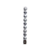 Decoris Boules de Noël 6cm plastique argent 10 pcs