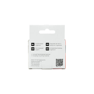Plaquettes de frein à disque Simson organiques Shimano Tektro