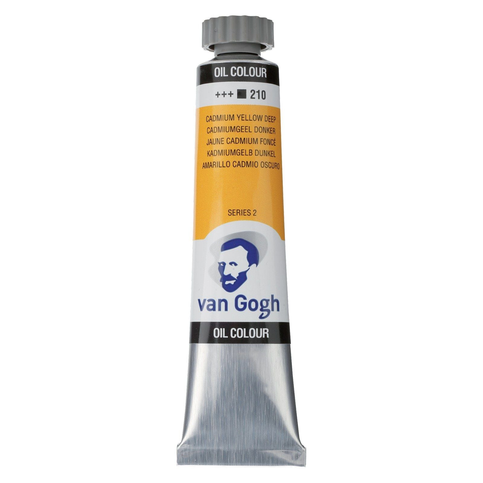 Van Gogh • peinture à l'huile tube 20ml jaune de cadmium foncé 210