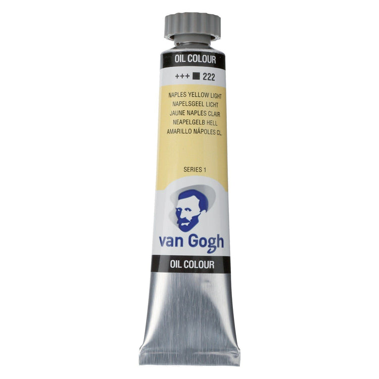 Van Gogh • peinture à l'huile tube 20ml jaune de Naples clair 222