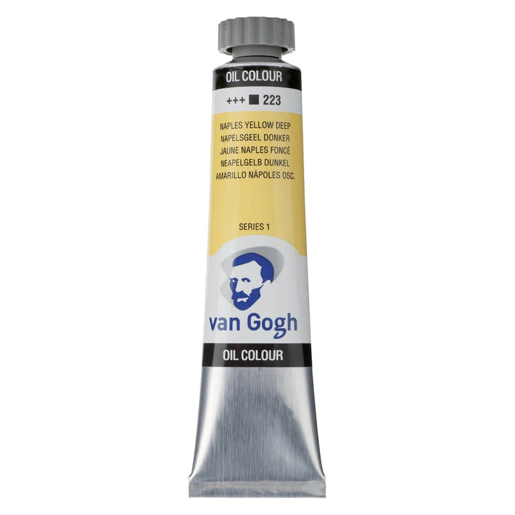 Van Gogh • peinture à l'huile tube 20ml jaune de Naples foncé 223