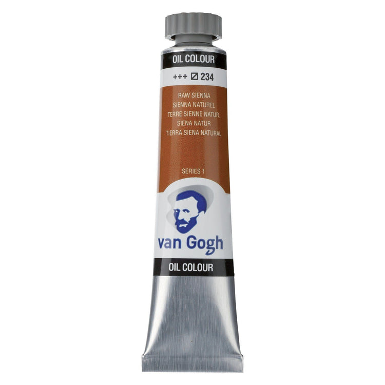 Van Gogh • peinture à l'huile tube 20ml sienne naturelle 234