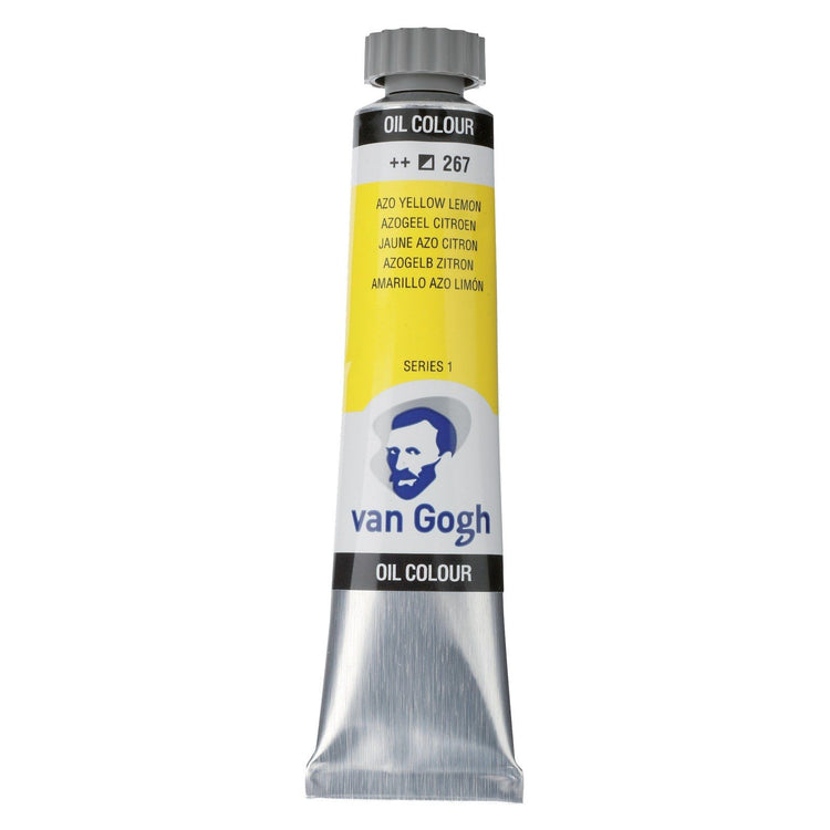 Van Gogh • peinture à l'huile tube 20ml jaune azoïque citron (primaire) 267