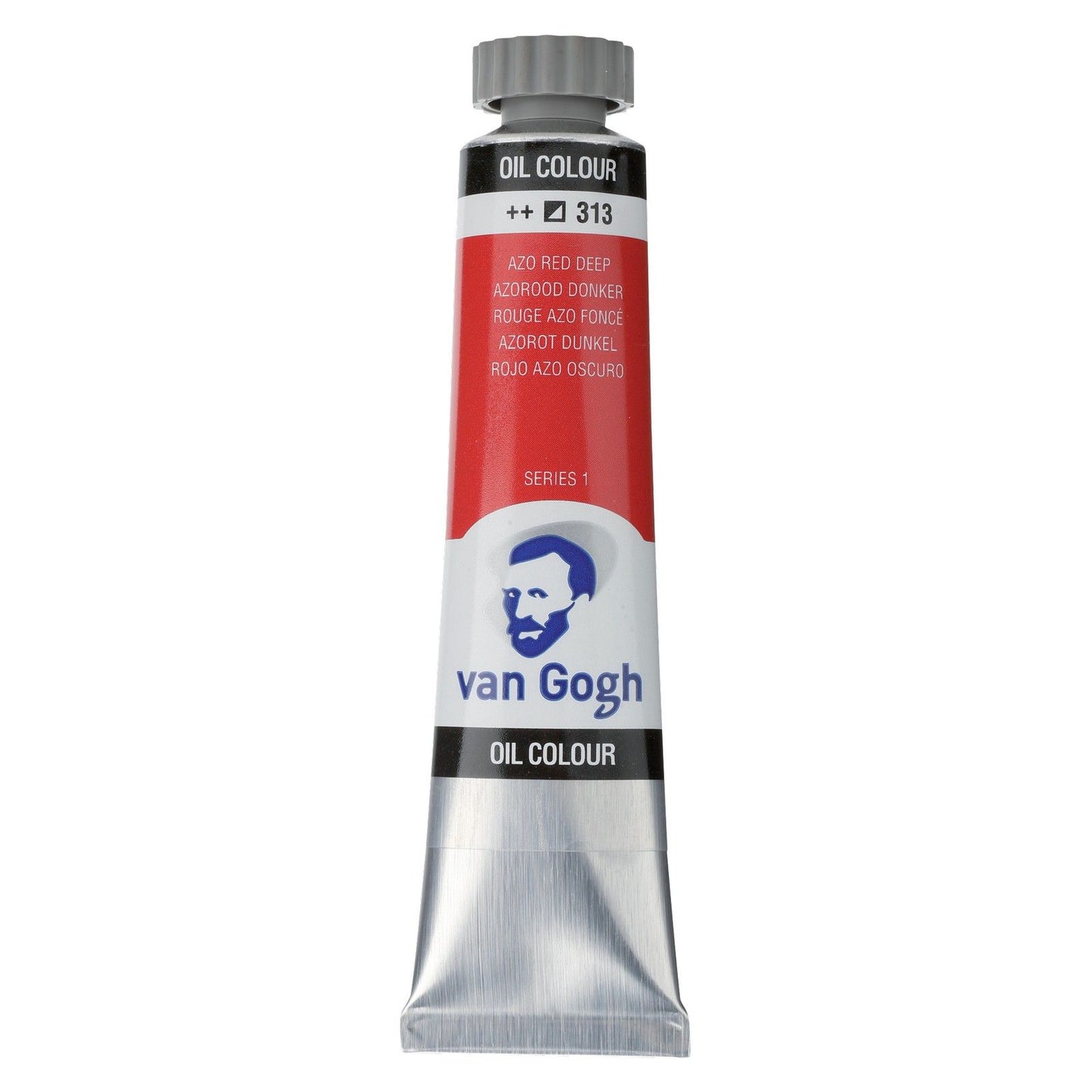 Van Gogh • peinture à l'huile 20ml rouge azo foncé 313