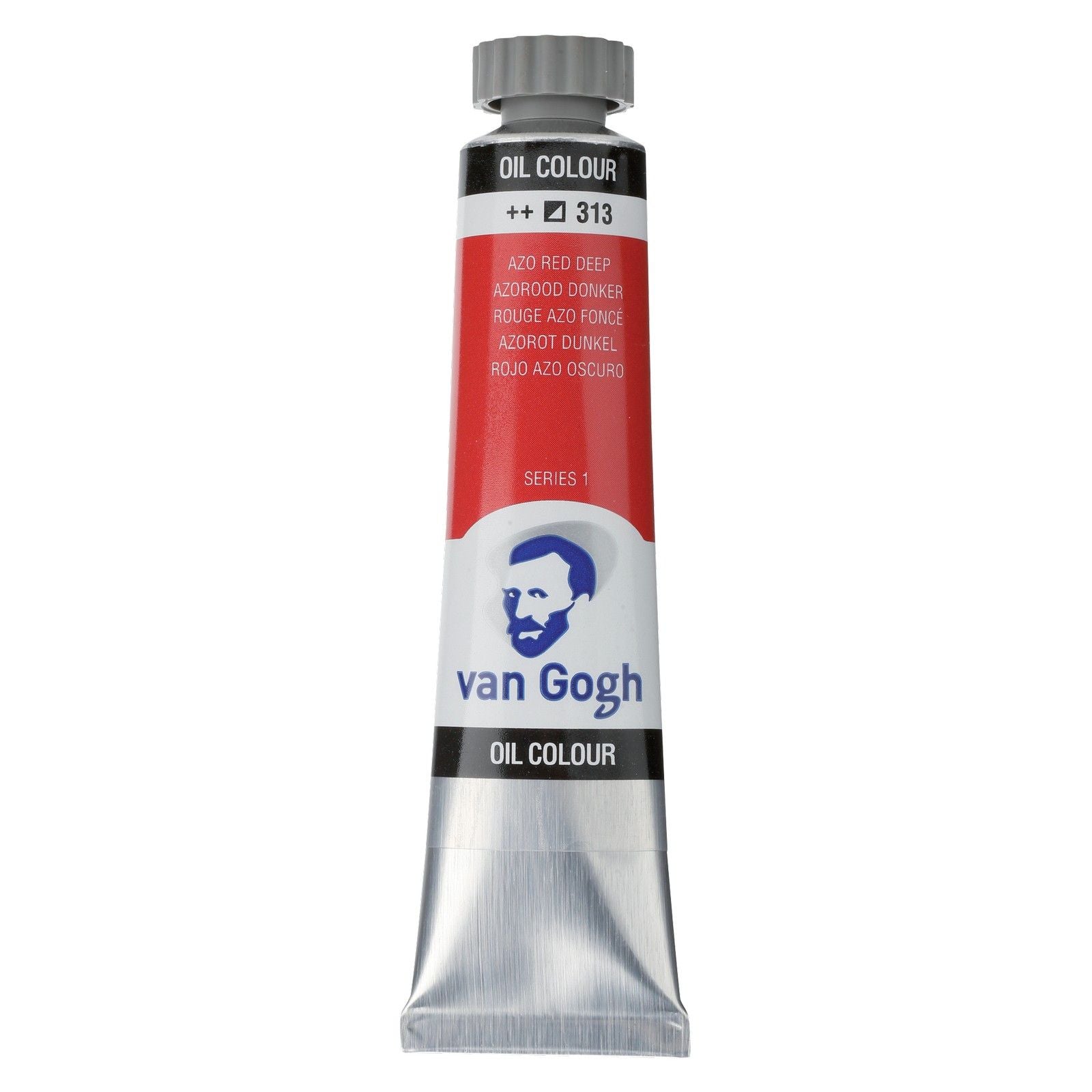 Van Gogh • peinture à l'huile 20ml rouge azo foncé 313