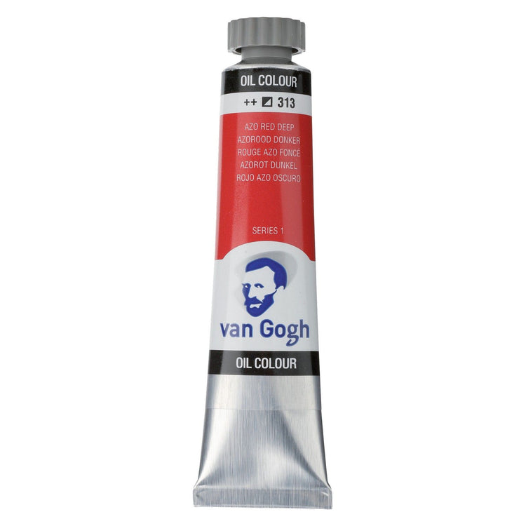 Van Gogh • peinture à l'huile 20ml rouge azo foncé 313