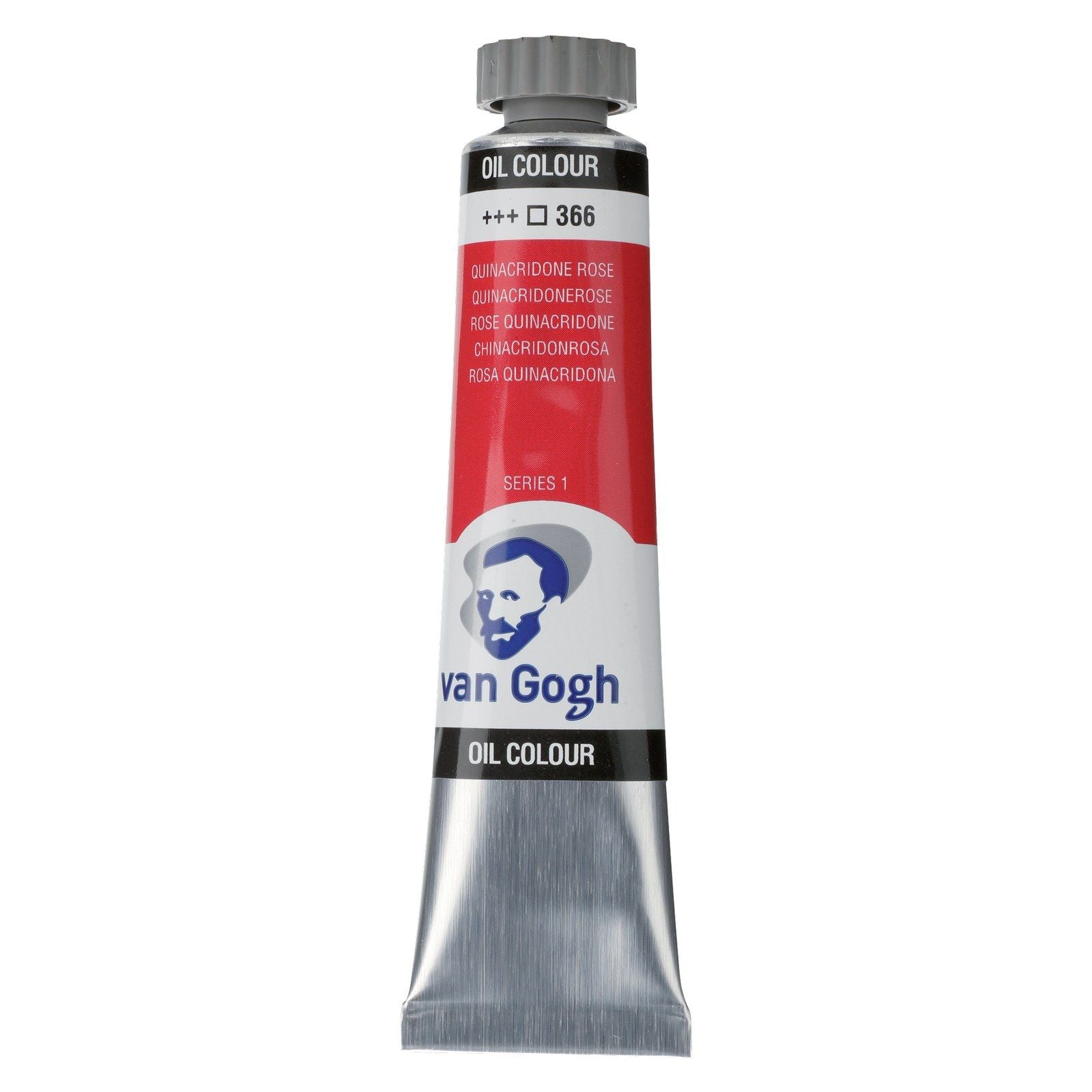 Van Gogh • peinture à l'huile tube 20ml rose quinacridone (primaire) 366