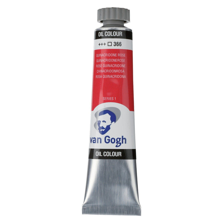 Van Gogh • peinture à l'huile tube 20ml rose quinacridone (primaire) 366