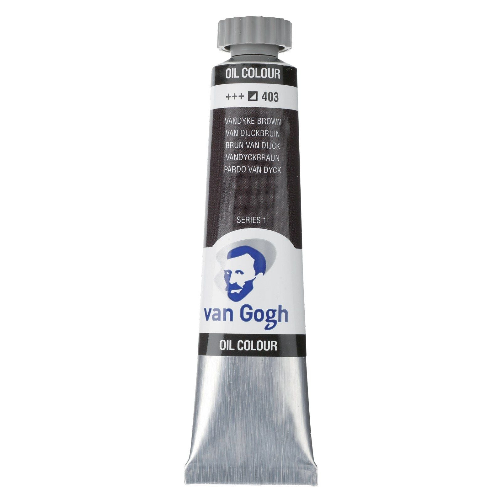 Van Gogh • peinture à l'huile tube 20ml Van Dijck Marron 403