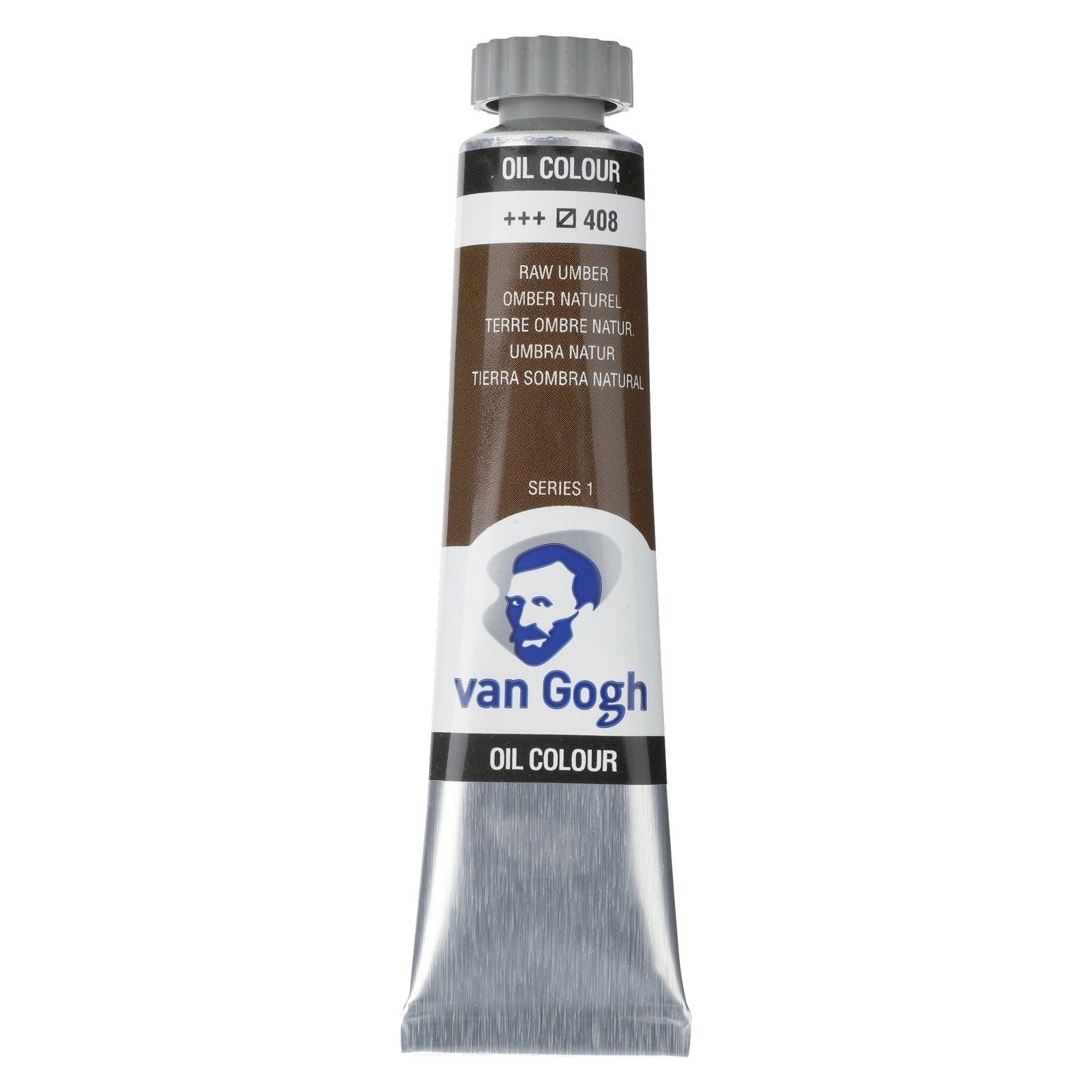 Van Gogh • peinture à l'huile tube 20ml terre d'ombre naturelle 408