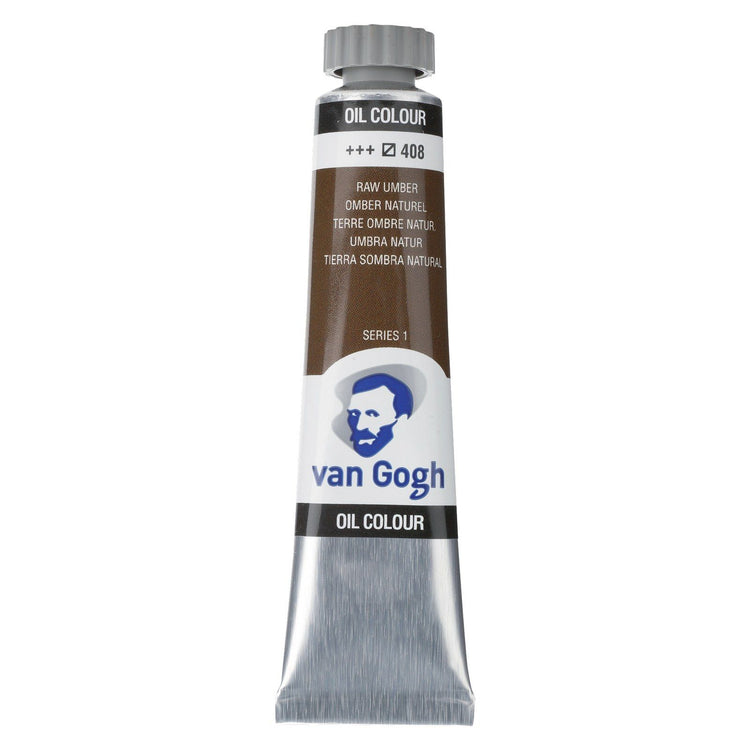 Van Gogh • peinture à l'huile tube 20ml terre d'ombre naturelle 408