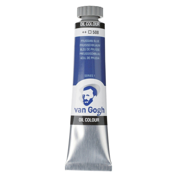 Van Gogh • peinture à l'huile tube 20ml Bleu de Prusse 508
