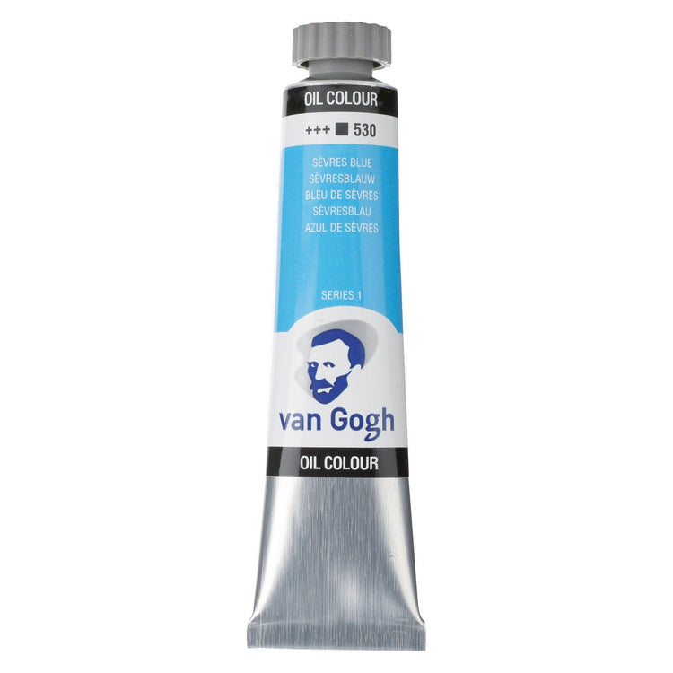 Van Gogh • peinture à l'huile tube 20ml bleu de sèvres 530