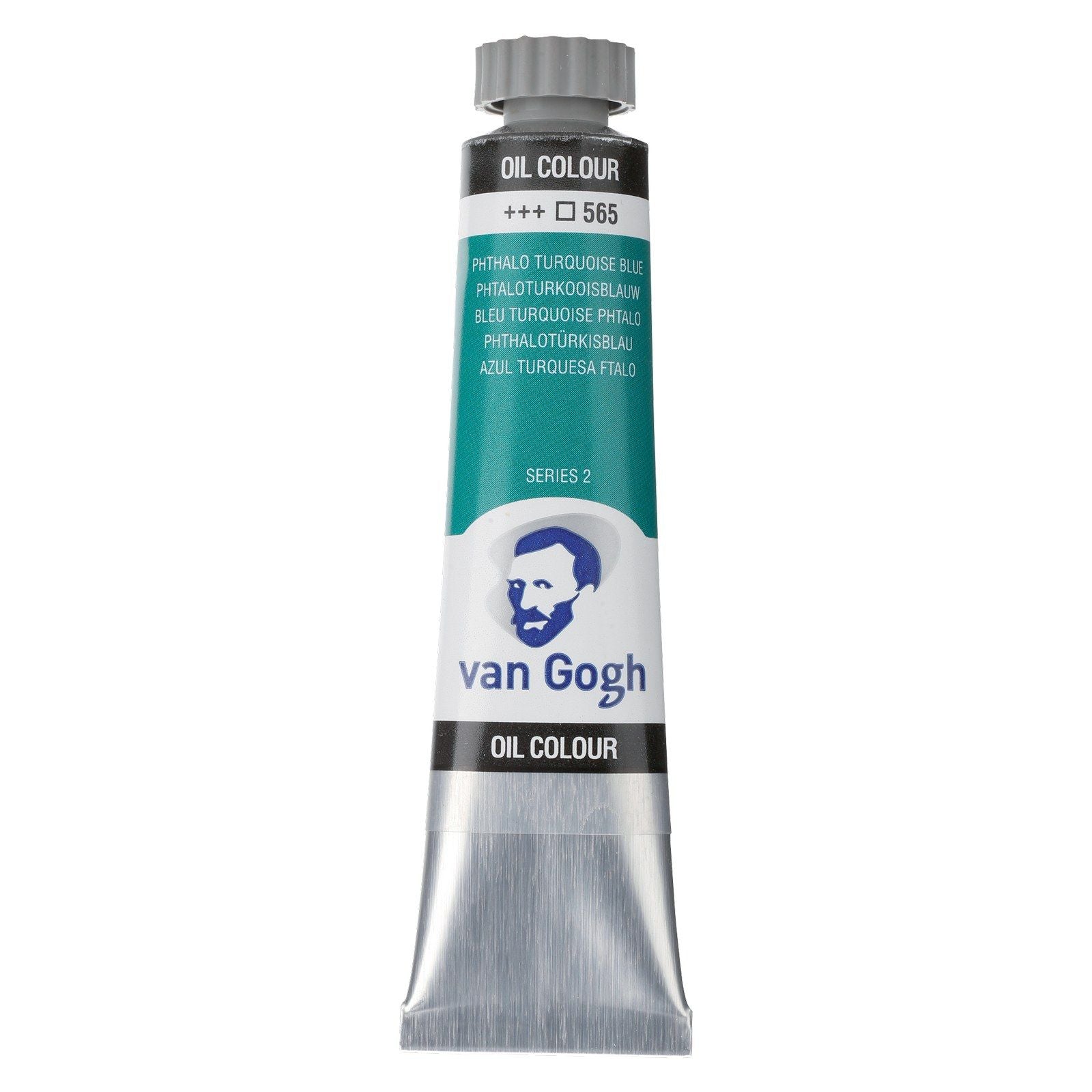 Van Gogh • huile tube 20ml bleu turquoise phtalo 565