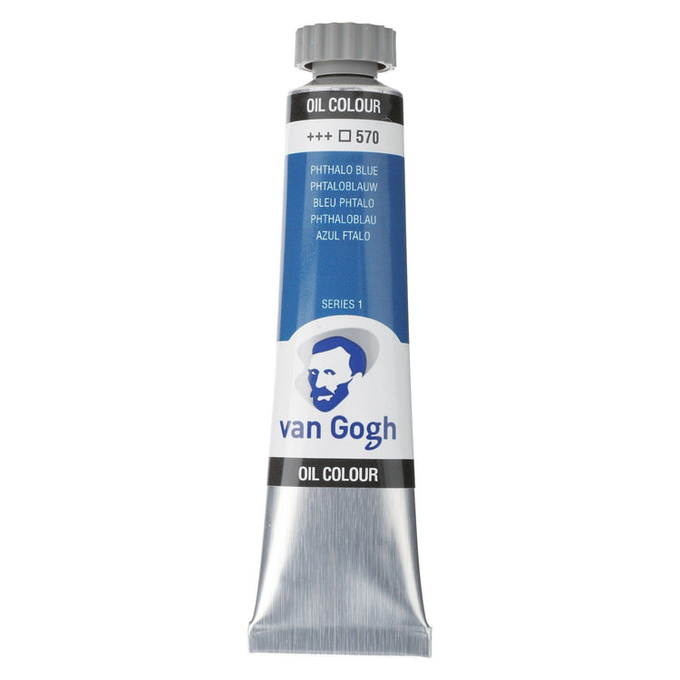 Van Gogh • peinture à l'huile tube 20ml bleu phtalo (primaire) 570