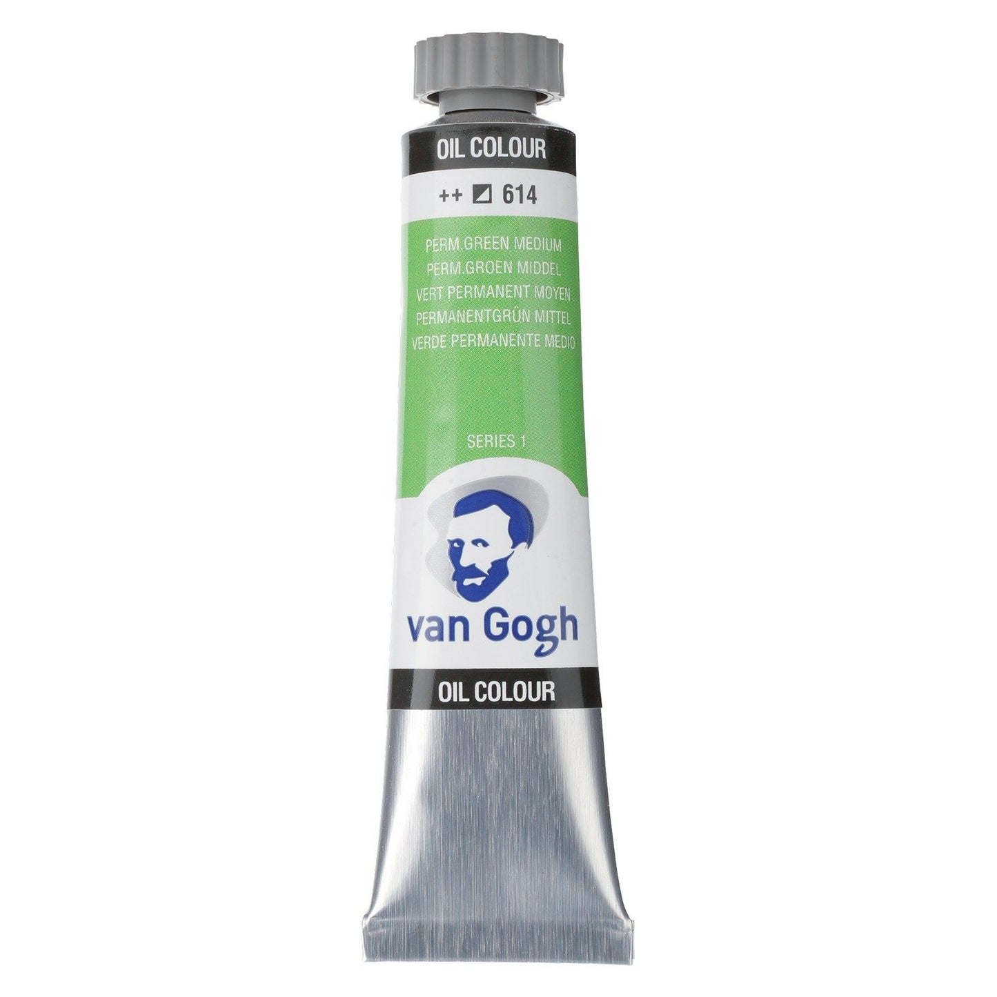 Van Gogh • peinture à l'huile tube 20ml médium vert permanent 614