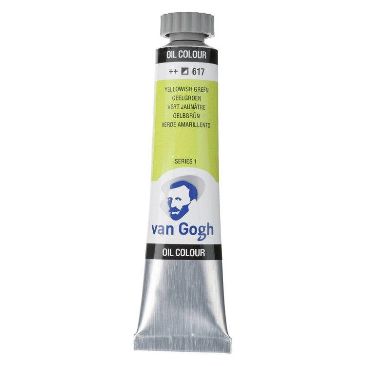 Van Gogh • peinture à l'huile tube 20ml jaune vert 617