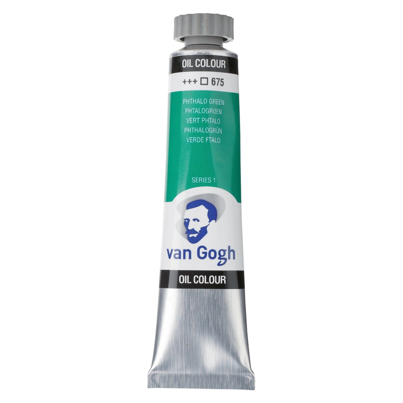 Van Gogh • peinture à l'huile tube 20ml vert phtalo 675