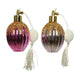 Decoris Pendentif de Noël bouteille de parfum en plastique 12cm
