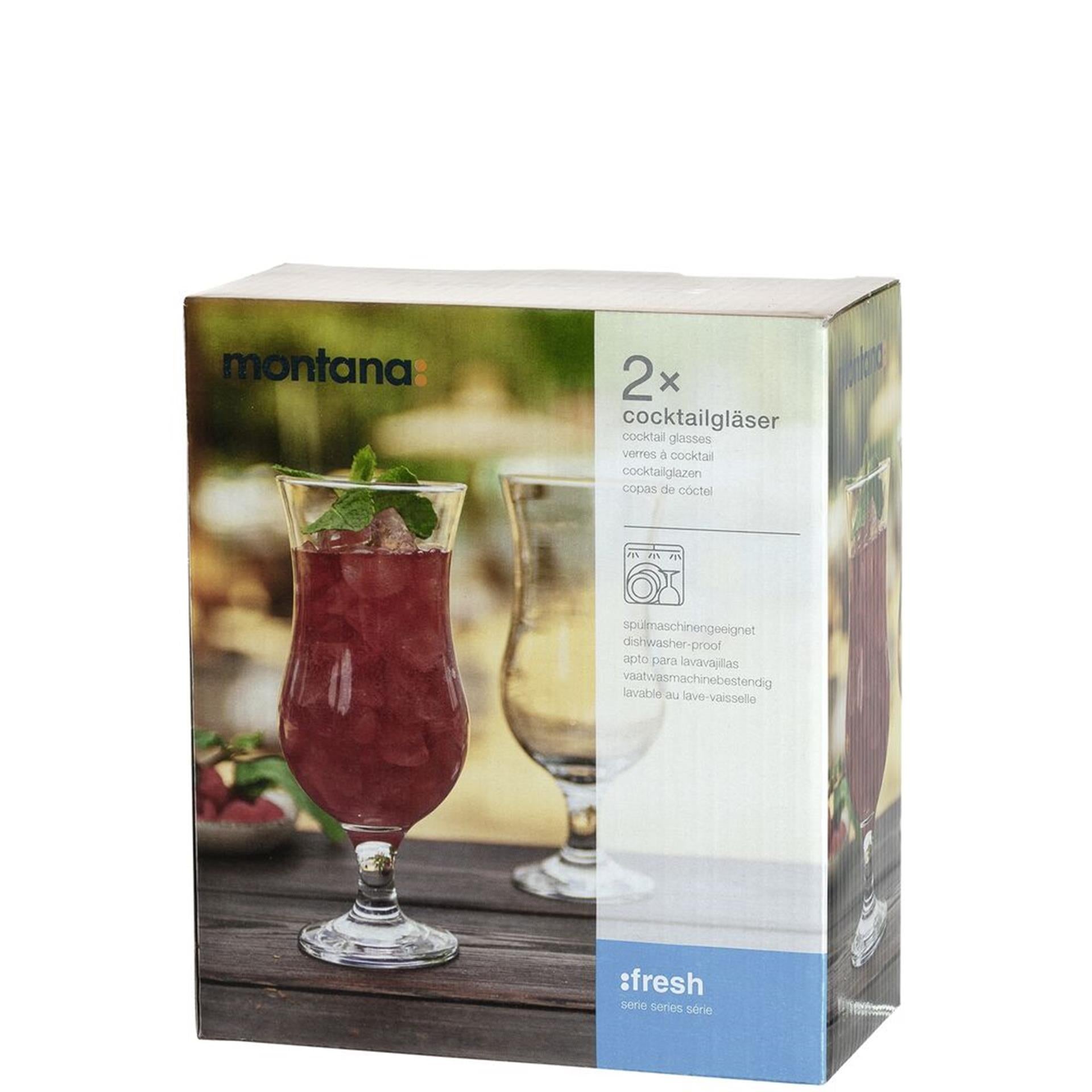 Verres à cocktail Montana lot de 2 380ml