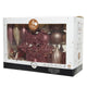 Decoris Jeu de boules de Noël en plastique 60 pièces rose