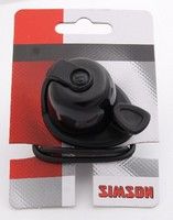 Cloche à vélo Simson Allure noir-noir sur carte