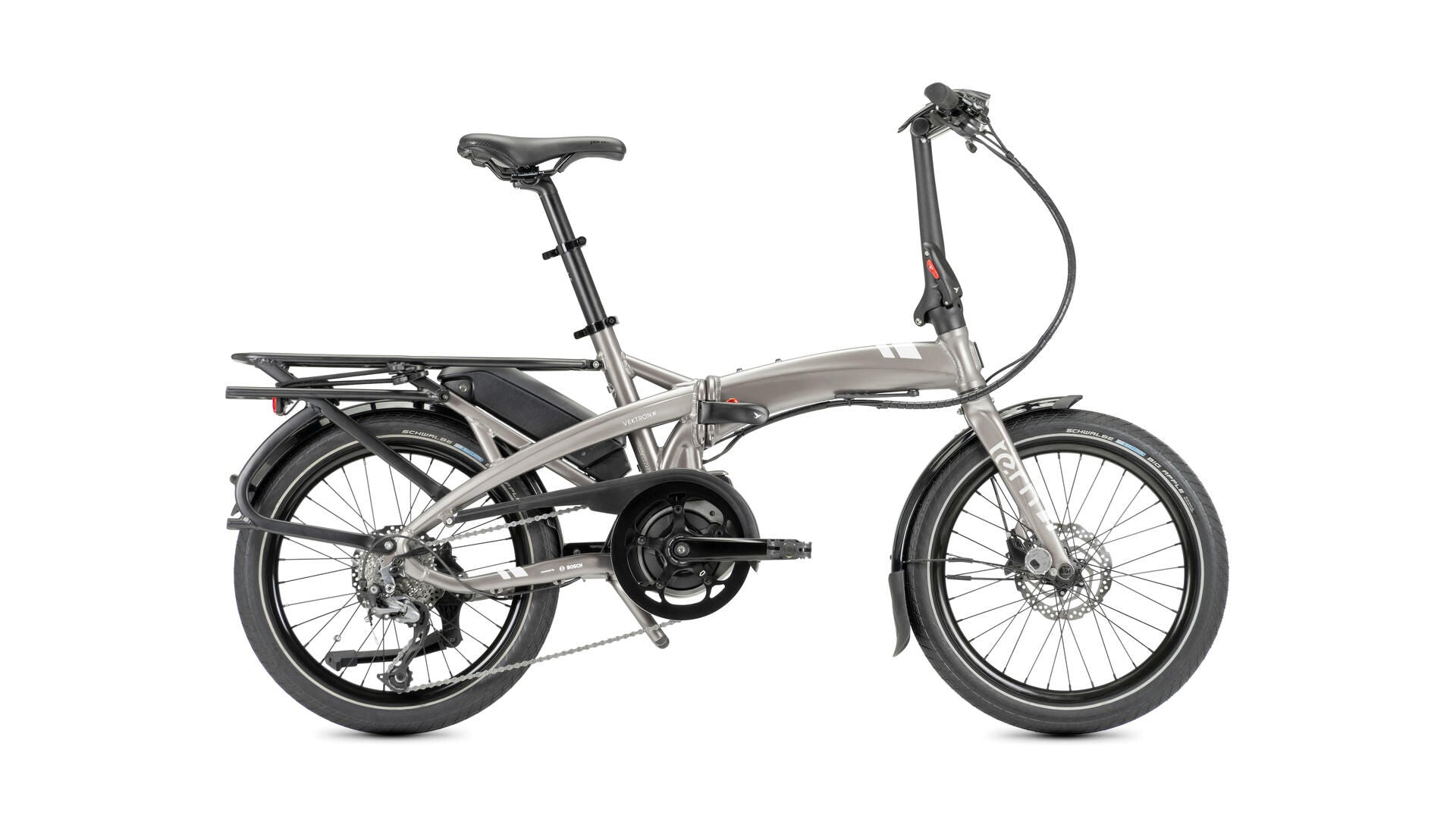Bike pliant électrique Sterne Vectron Q9 (# 1) Ebike Vectron Q9 9sp argent