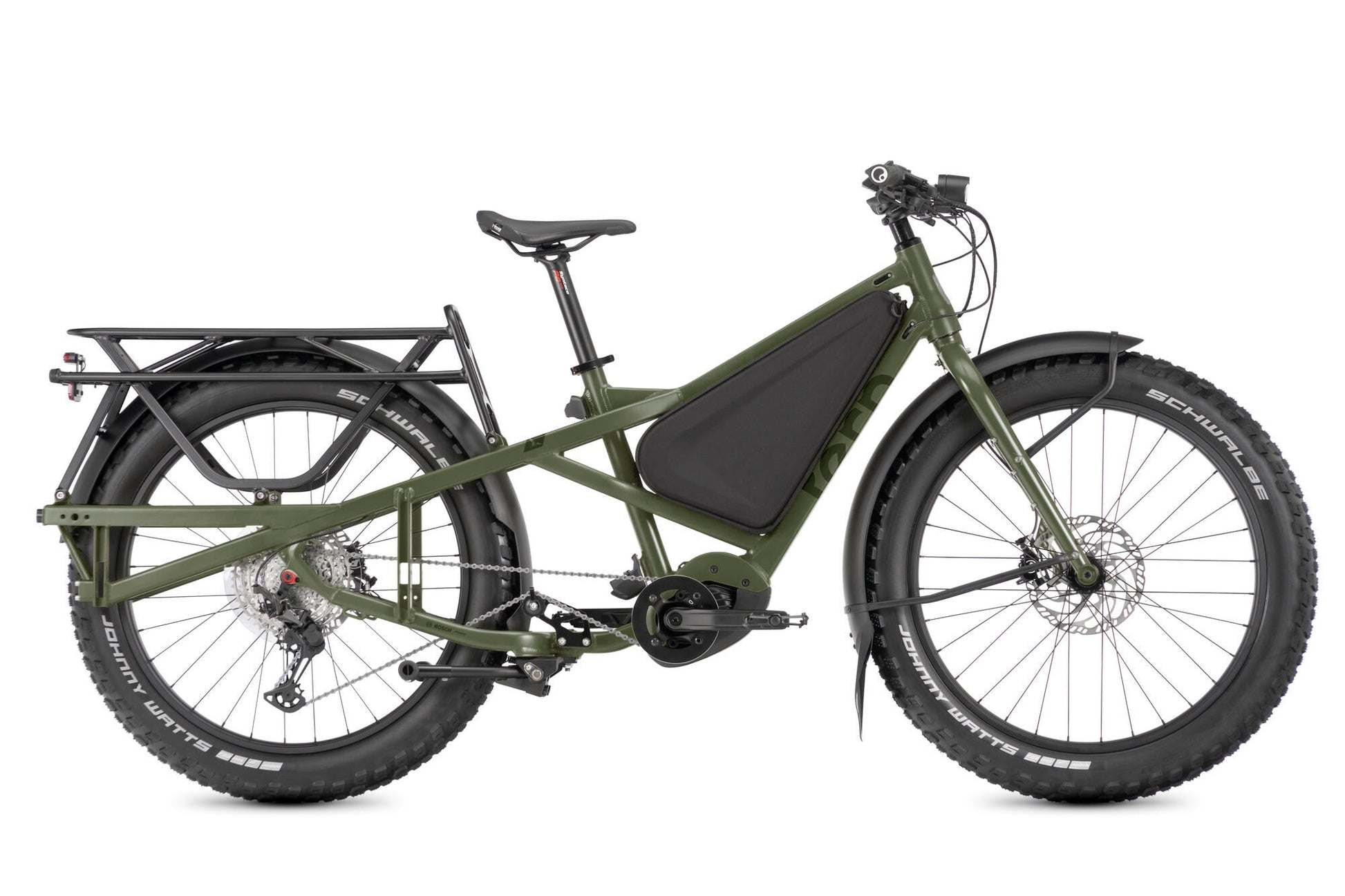 Bike de cargaison électrique Sterne Orox S12 (# 1) Ebike Orox S12 27 46 12SP Pine Green Matt