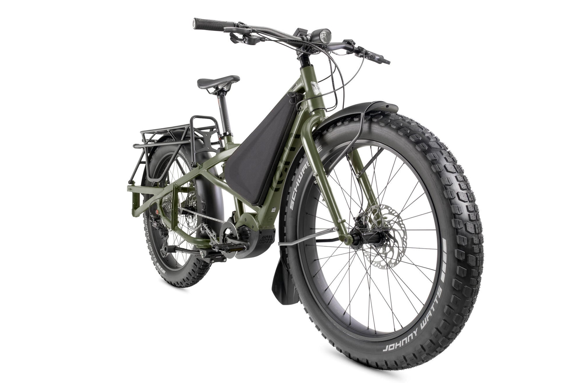 Bike de cargaison électrique Sterne Orox S12 (# 1) Ebike Orox S12 27 46 12SP Pine Green Matt