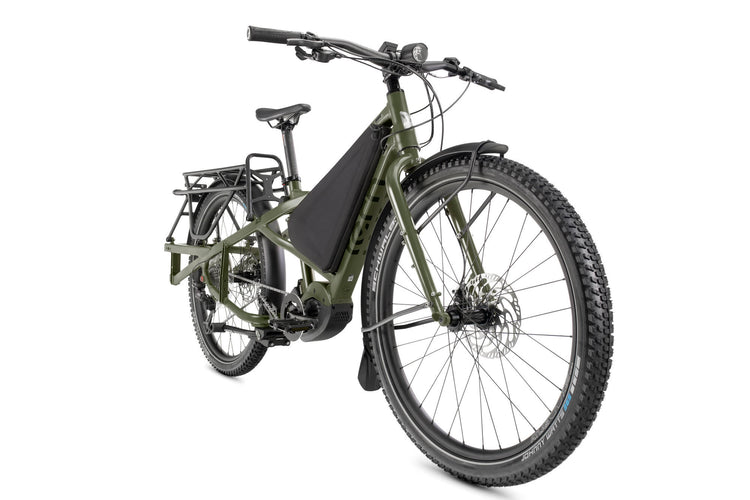 Bike de cargaison électrique Sterne Orox S12 (# 1) Ebike Orox S12 29 46 12SP Pine Green Matt