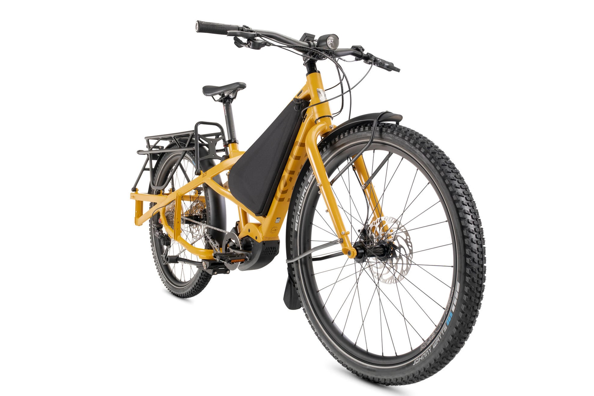 Bike de cargaison électrique Sterne Orox S12 (# 1) Ebike Orox S12 29 46 12sp jaune Matt