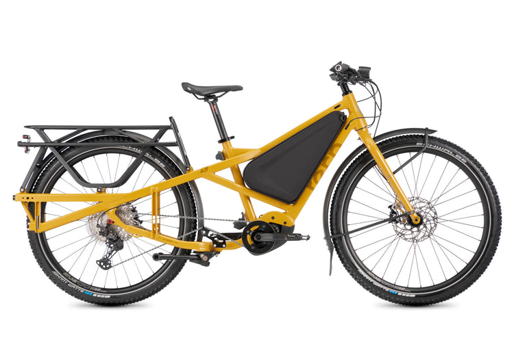 Bike de cargaison électrique Sterne Orox S12 (# 1) Ebike Orox S12 29 46 12sp jaune Matt