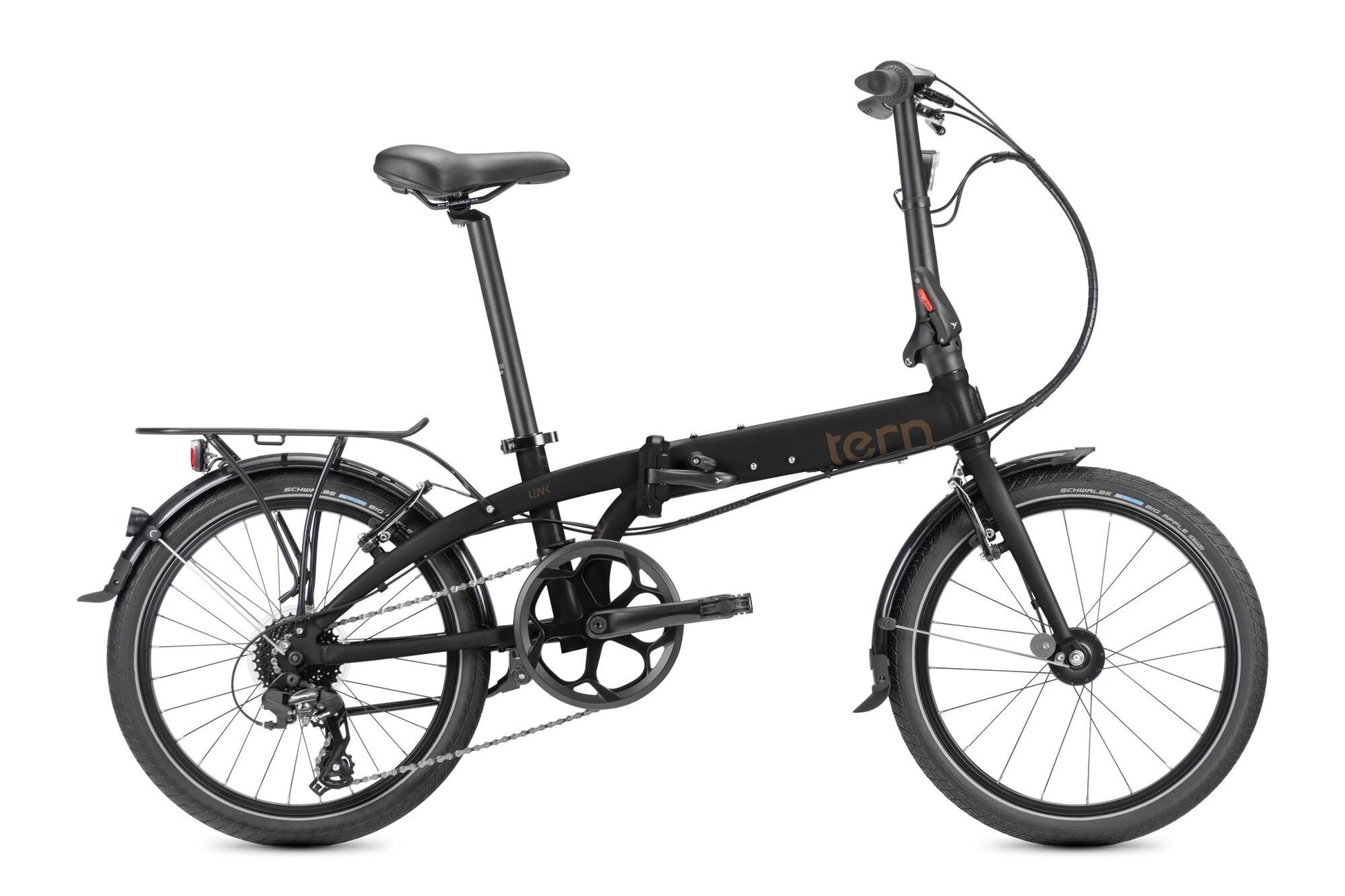 Liaison de vélo pliante de sterne C8 (# 1) Bike Link C8 8sp Dr. Black Taupe
