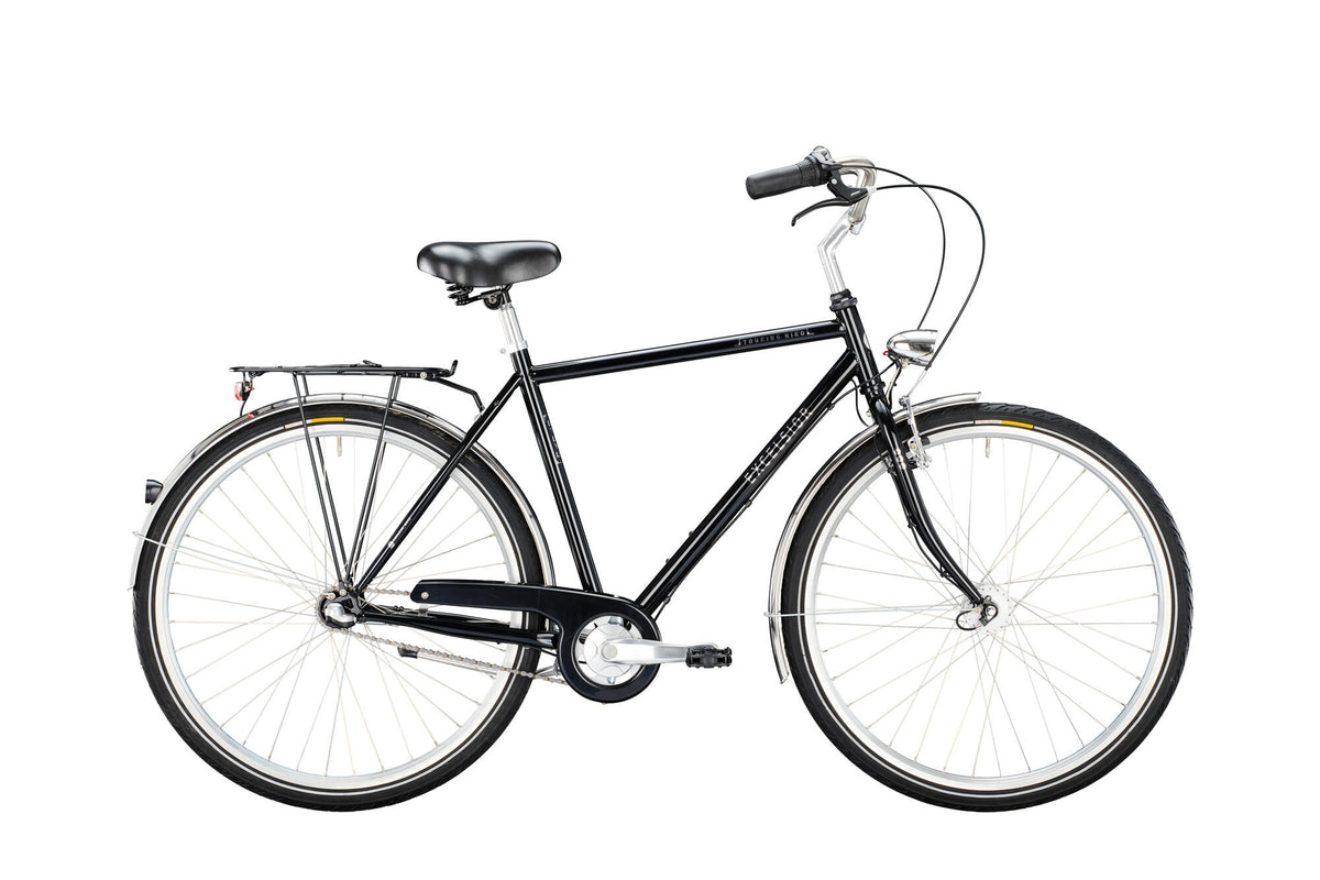 Excelsior city bike touring niro nd (#1) vélo excels.tour.niro nd 28 55 3sp cb noir