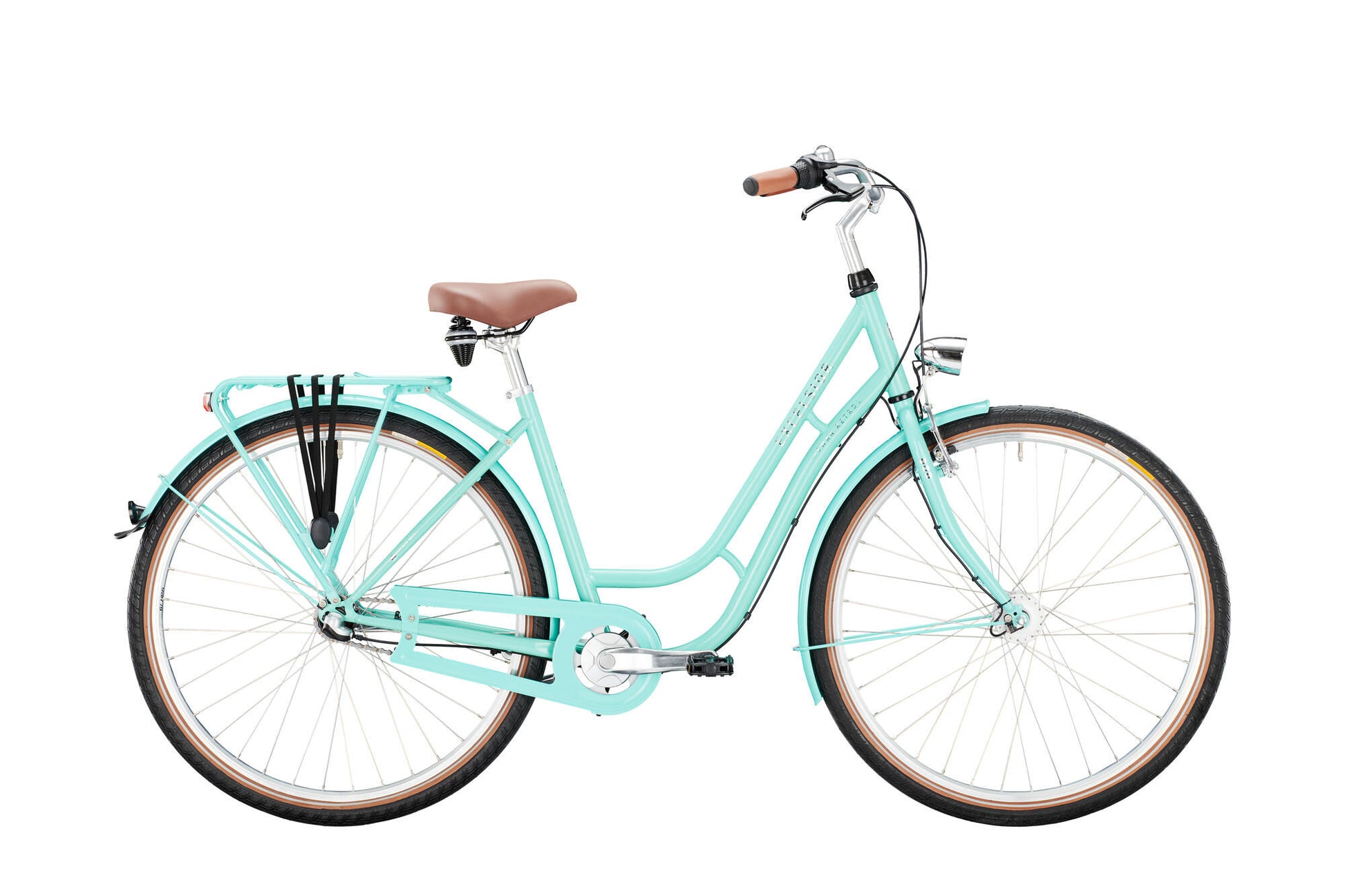 Excelsior Stadsfit Swan-Retro (# 1) Bike Excels. Swan-Retro 28 53 7sp Ocean Green