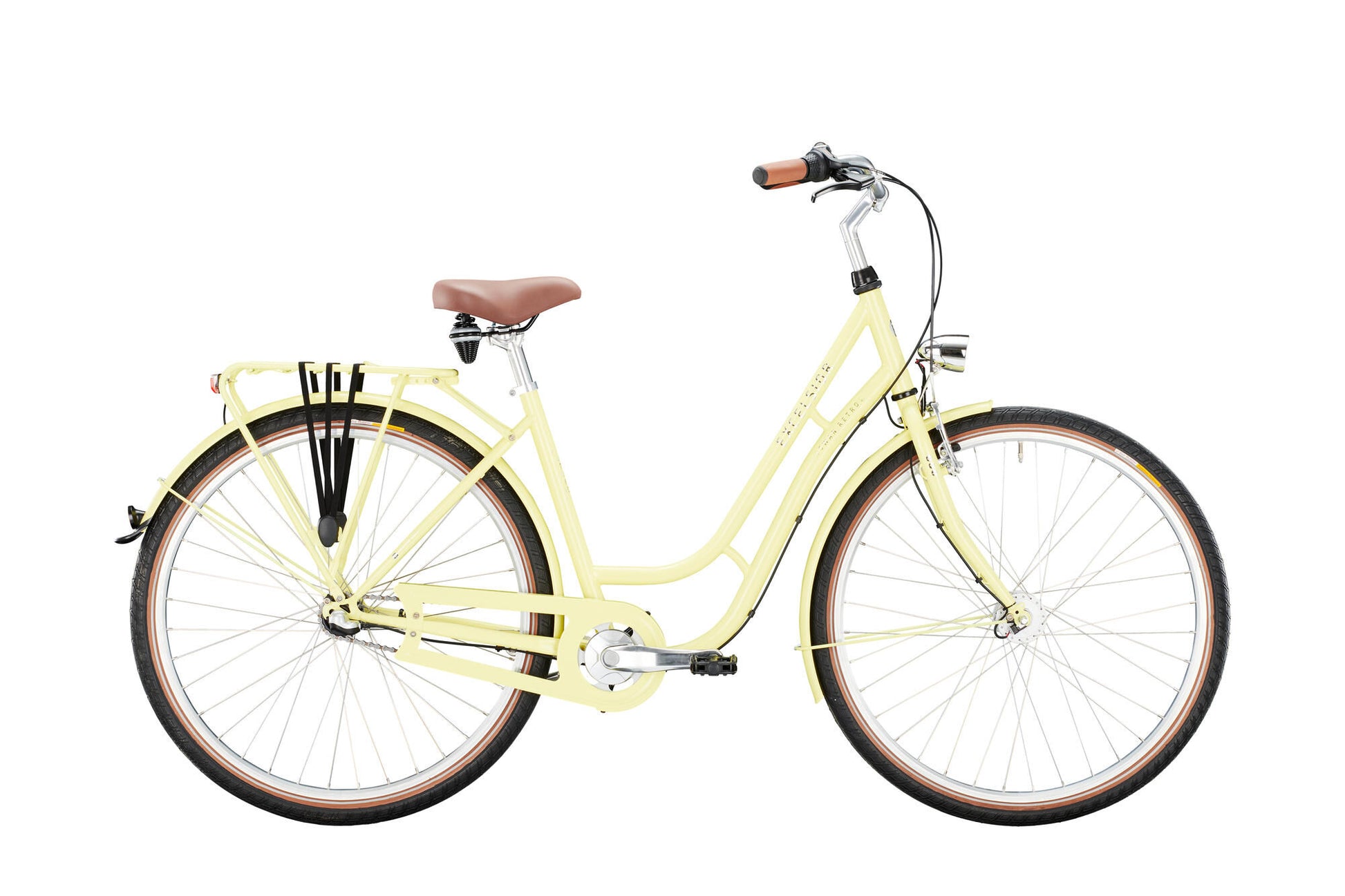 Excelsior Stadsfit Swan-Retro (# 1) Bike Excels. Swan-Retro 26 45 3sp Lemon