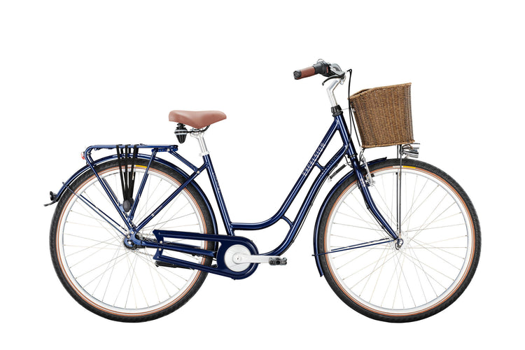 Excelsior Stadsfits Swan-Retro Alu FW (# 1) Bike Excels.Swan-Retro FW Alu 28 48 7SP Bleu foncé