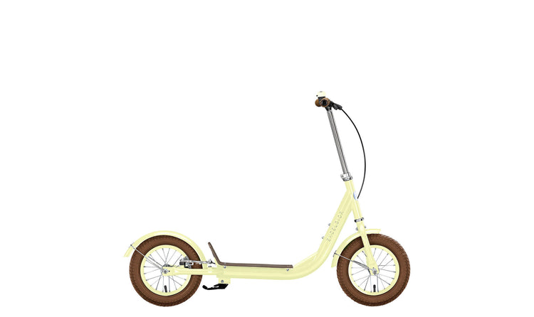 Excelsior Step Retro Scooter (# 1) Scooter Excel. Jaune clair rétro