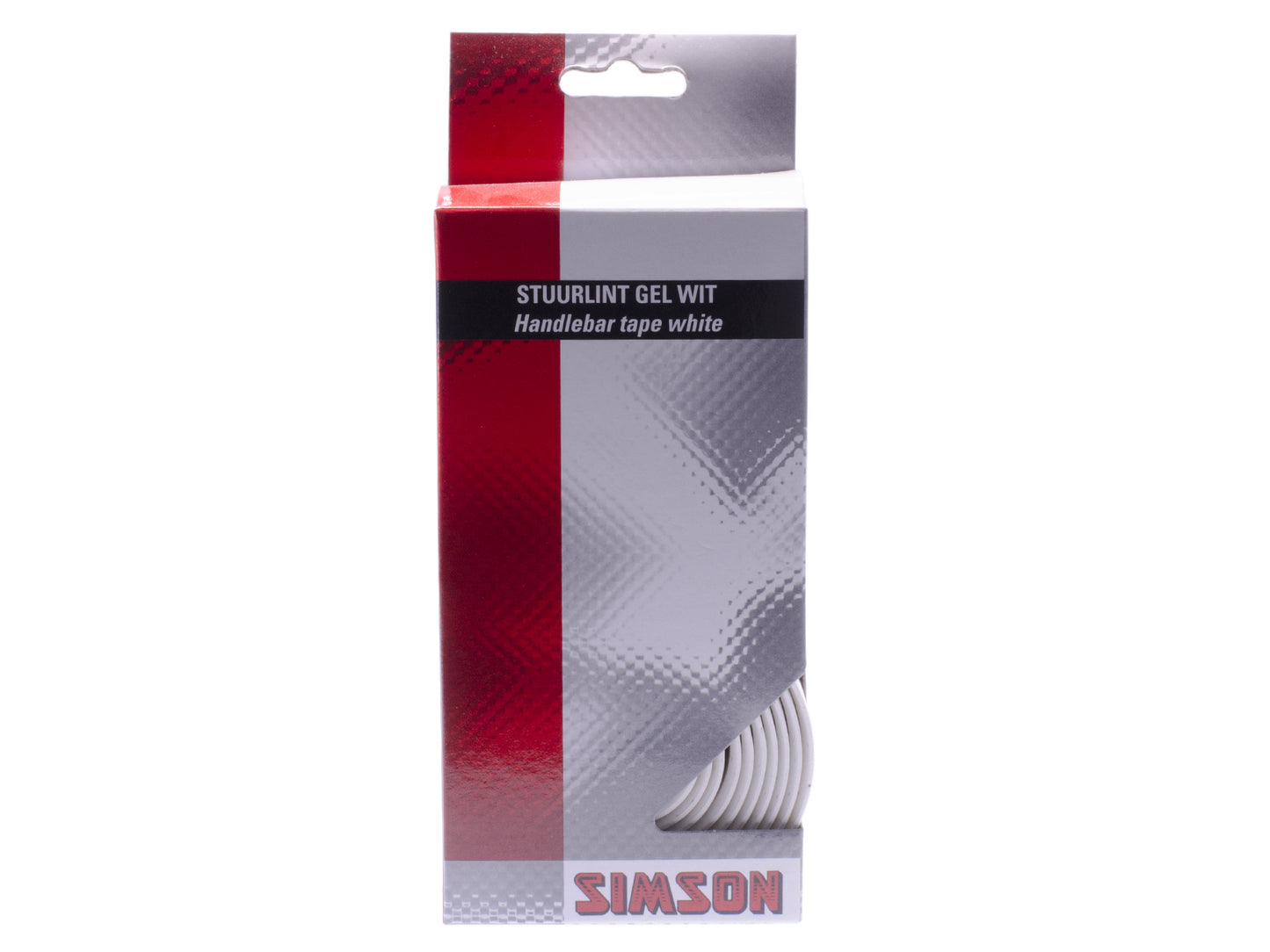 Simson Direering Lint Gel White (vélo de course, choc-absorbant, confortable)