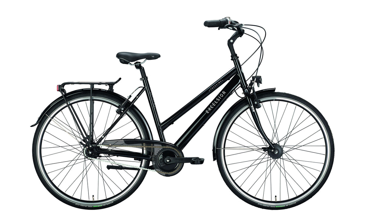 Le vélo de trekking Excelsior (#1) excelle. dessiner 28 51 7sp cb noir