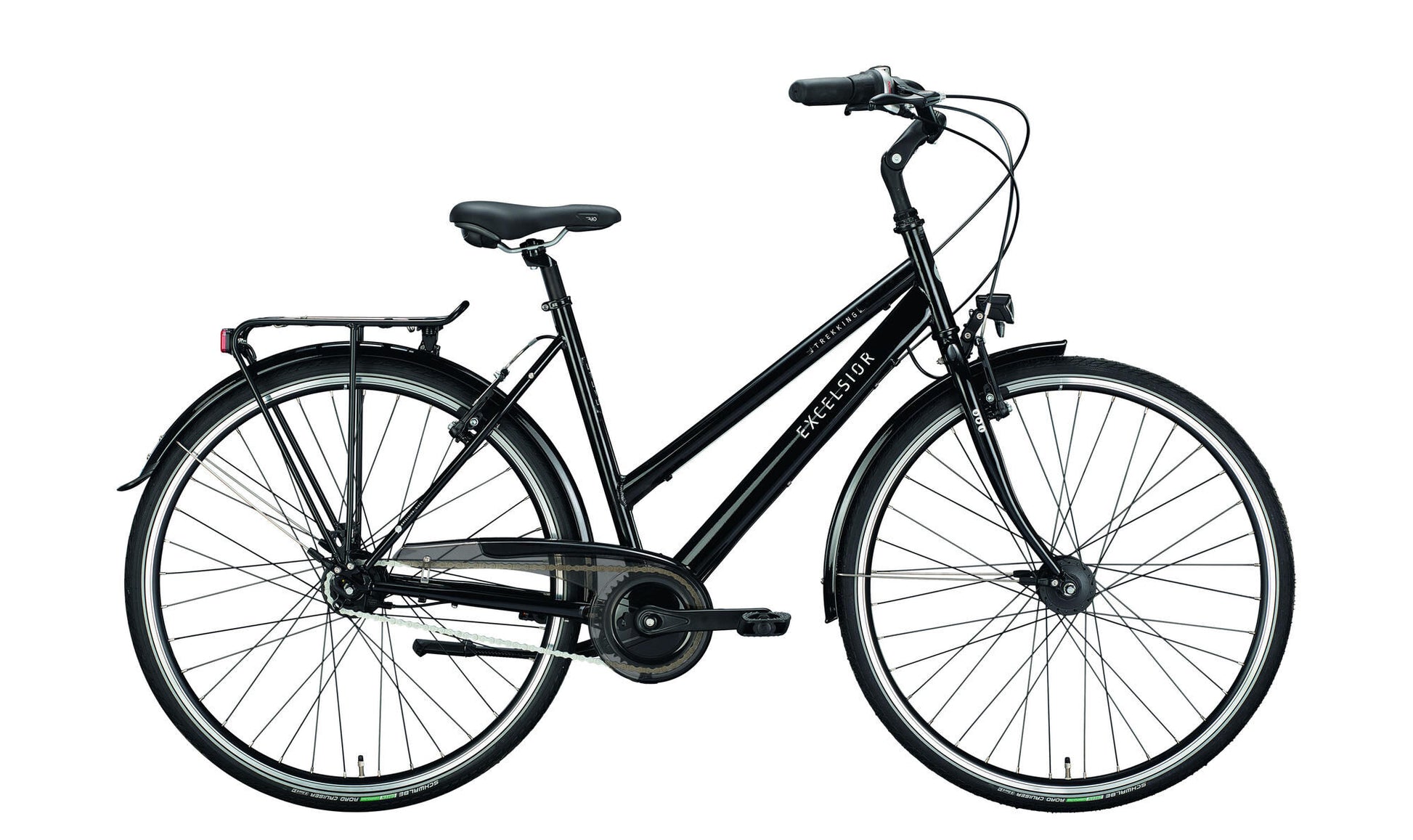 Trekking Trekking Excelsior Trekking (# 1) Bike Excels. Trekking 28 46 7sp CB Black