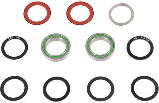 Enduro Lagerkit BB86 92 30 mm A C en acier inoxydable