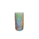Cozydecor vase arc-en-ciel verre dia8,5x17cm