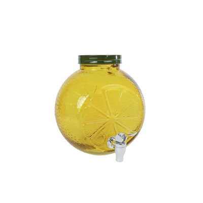 Verre distributeur de boisson au citron 19x19x24,5cm