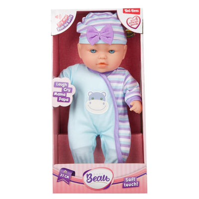 Toi-toys beau poupée douce 31cm avec son