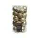 Decoris Boules de Noël mélange de perles en plastique 30 pièces