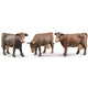 Bruder vaches 3 assorti