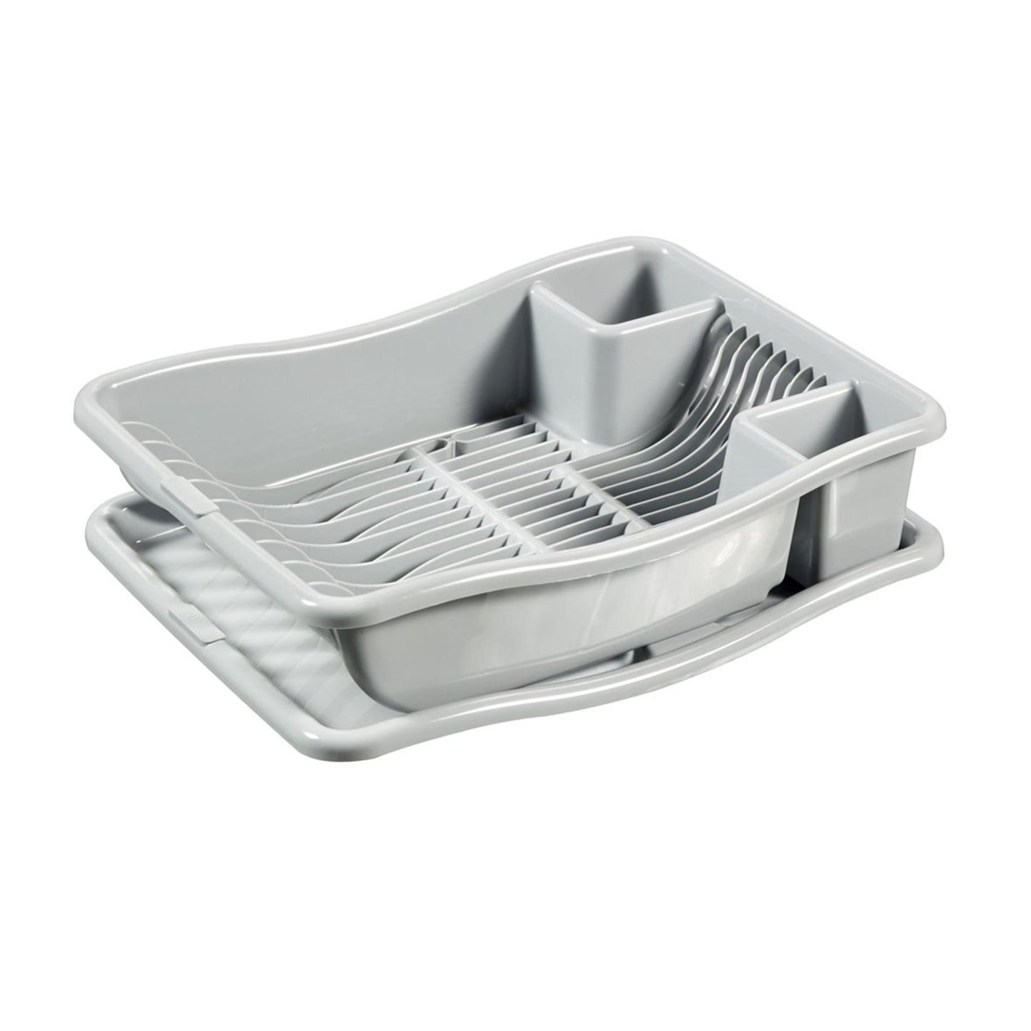 Curver Curver Drain Rack sur le plateau 38x29x8,5 cm Gris clair