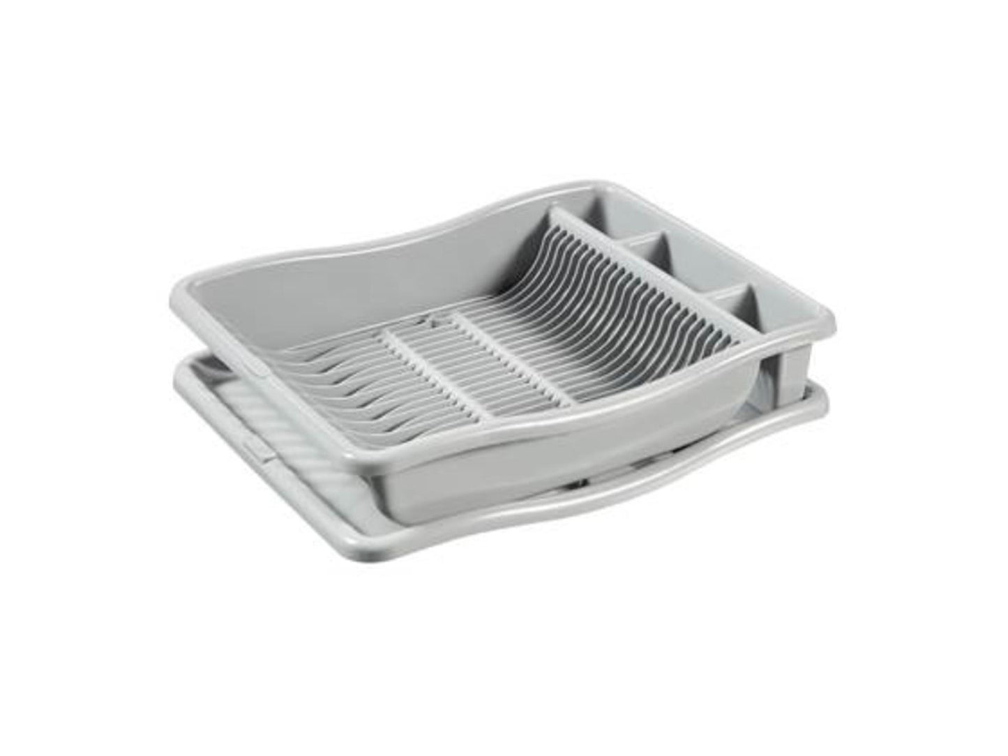 Curver Curver Drain Rack sur le plateau 48x38x10,5 cm Gris clair